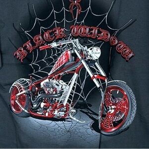 AMERICAN CHOPPER GreyVintage T-Shirt, Size L, NWT